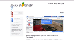 Desktop Screenshot of amandabronscheer.com