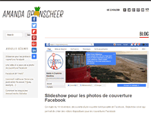 Tablet Screenshot of amandabronscheer.com